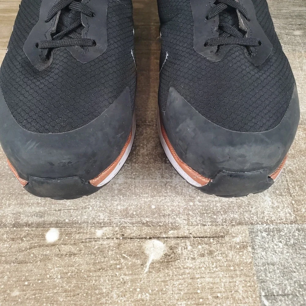 Timberland PRO Overdrive Womens Work Shoes Sz 9 Black Copper Safety Toe Sneakers